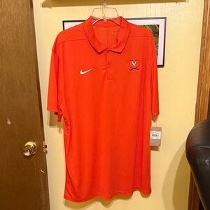 Nike Men's Bright Orange Polo Shirt